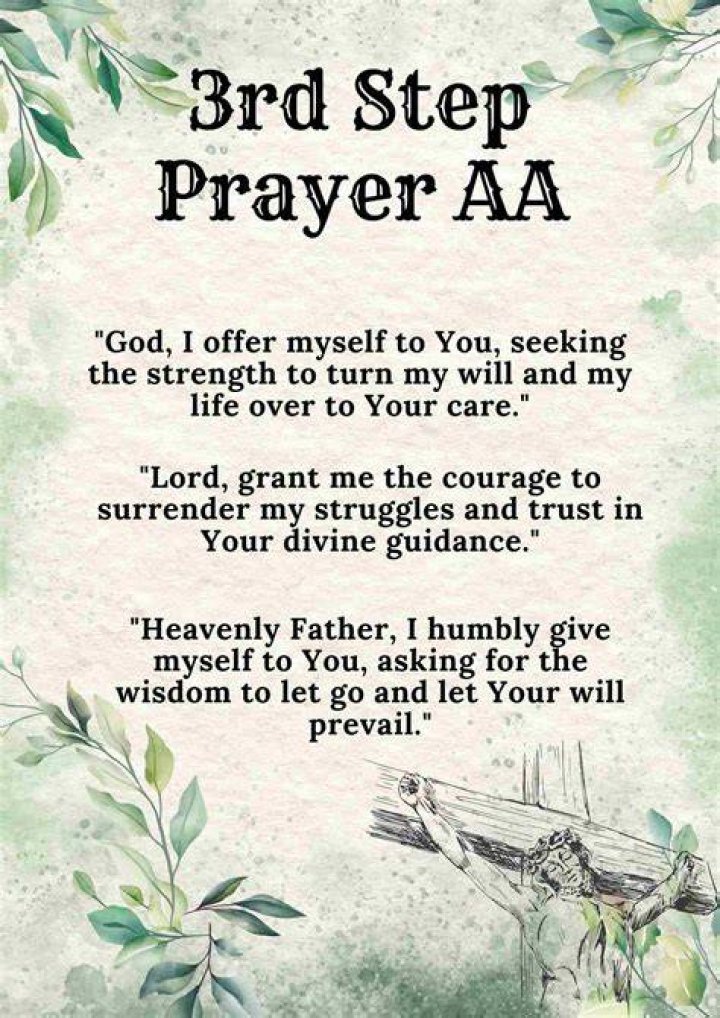 What is the AA prayer