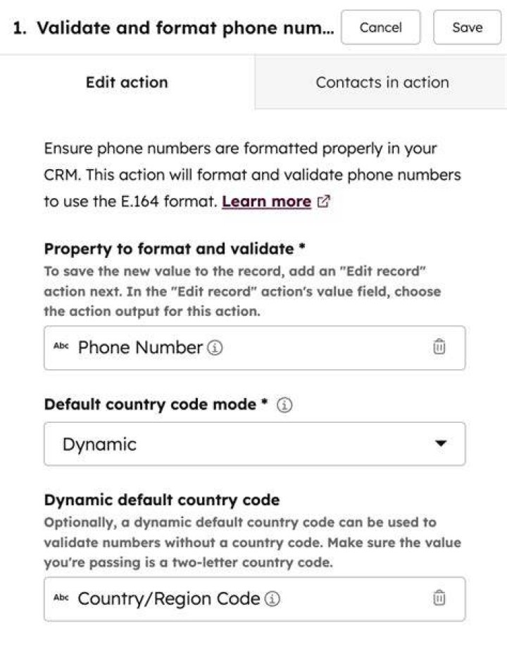 What is validate code