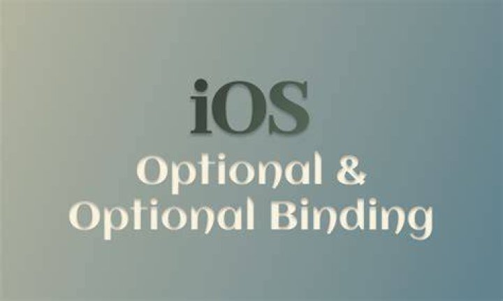 What optional binding