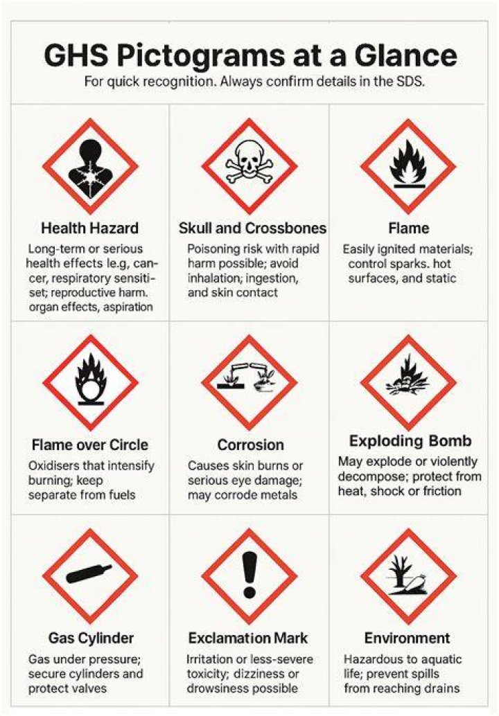 What pictograms means