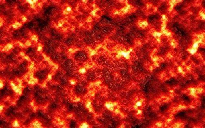 What texture is lava