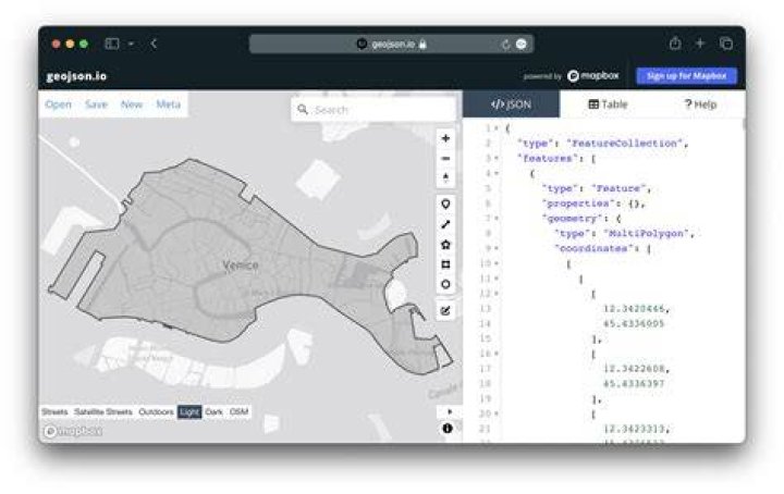 Where is GeoJSON used