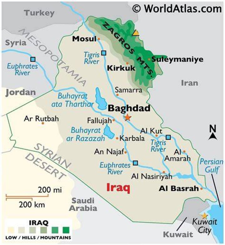 Where is Iraq located