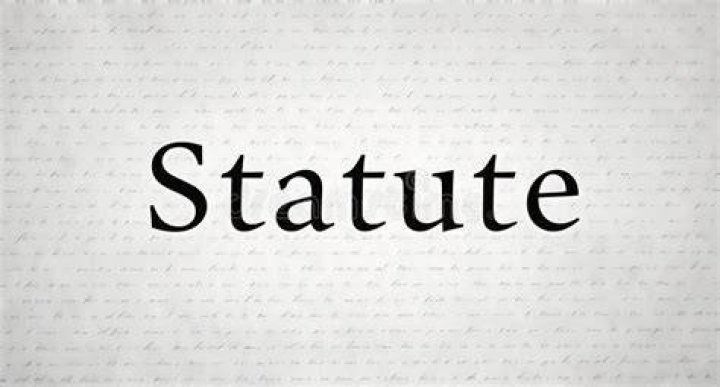 Who creates a statute