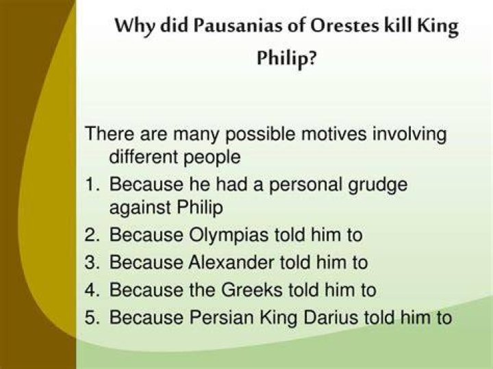Who did Orestes kill