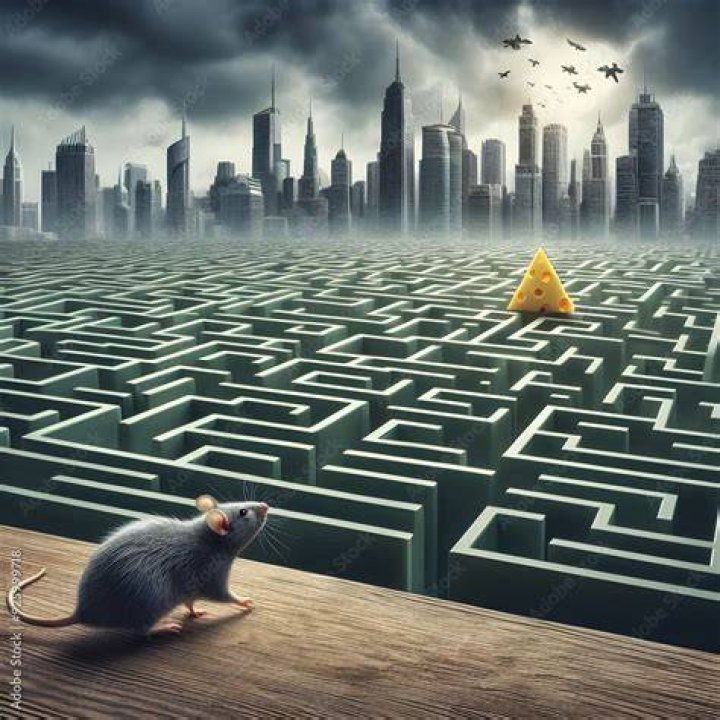 Who divided maze rat