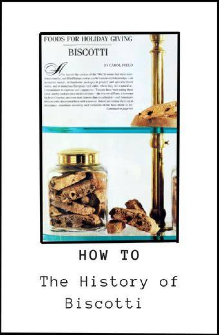Who invented biscotti