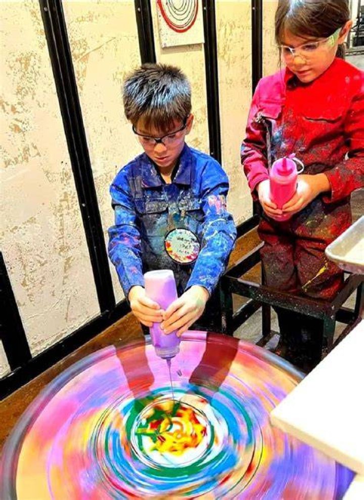 Who invented spin art