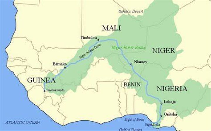 Who named River Niger