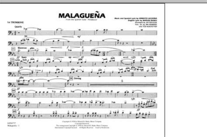 Who played Malaguena
