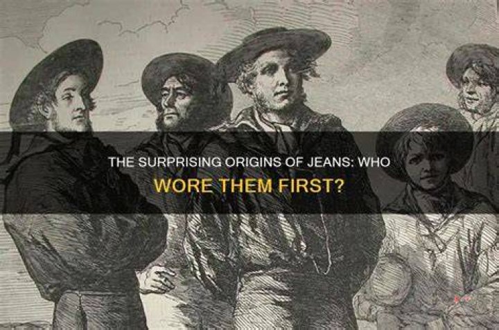 Who wore jeans first