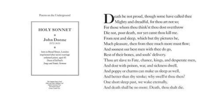 Who wrote Holy Sonnet