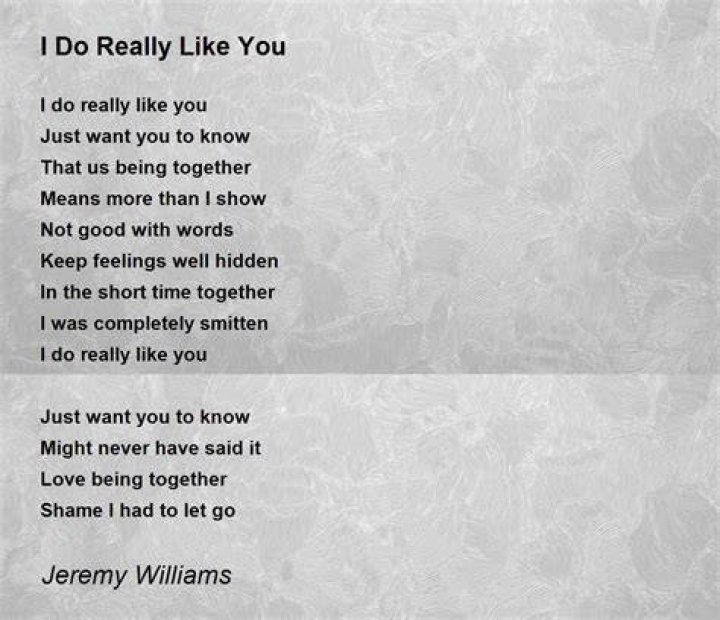 Why do you like poems