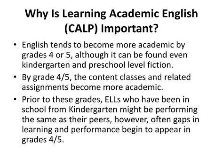 Why is CALP important