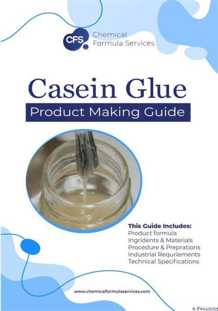 Why is casein a glue