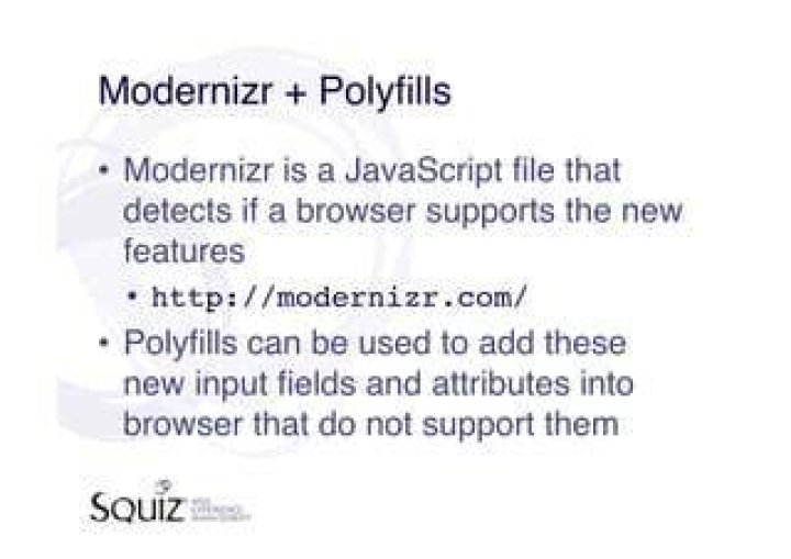 Why is Modernizr used