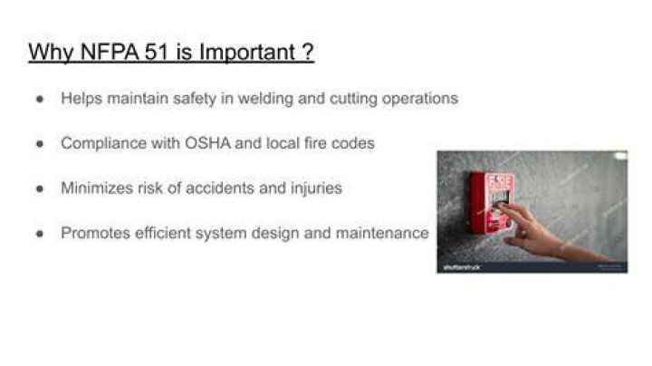 Why is NFPA important